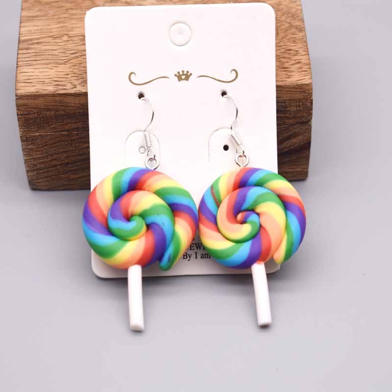 Colourful Lollipop Earrings