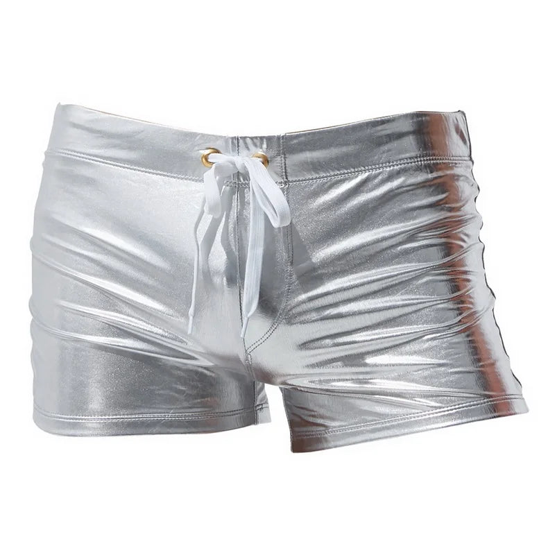 AquaStride Men's Beach Boxer Swim Trunks