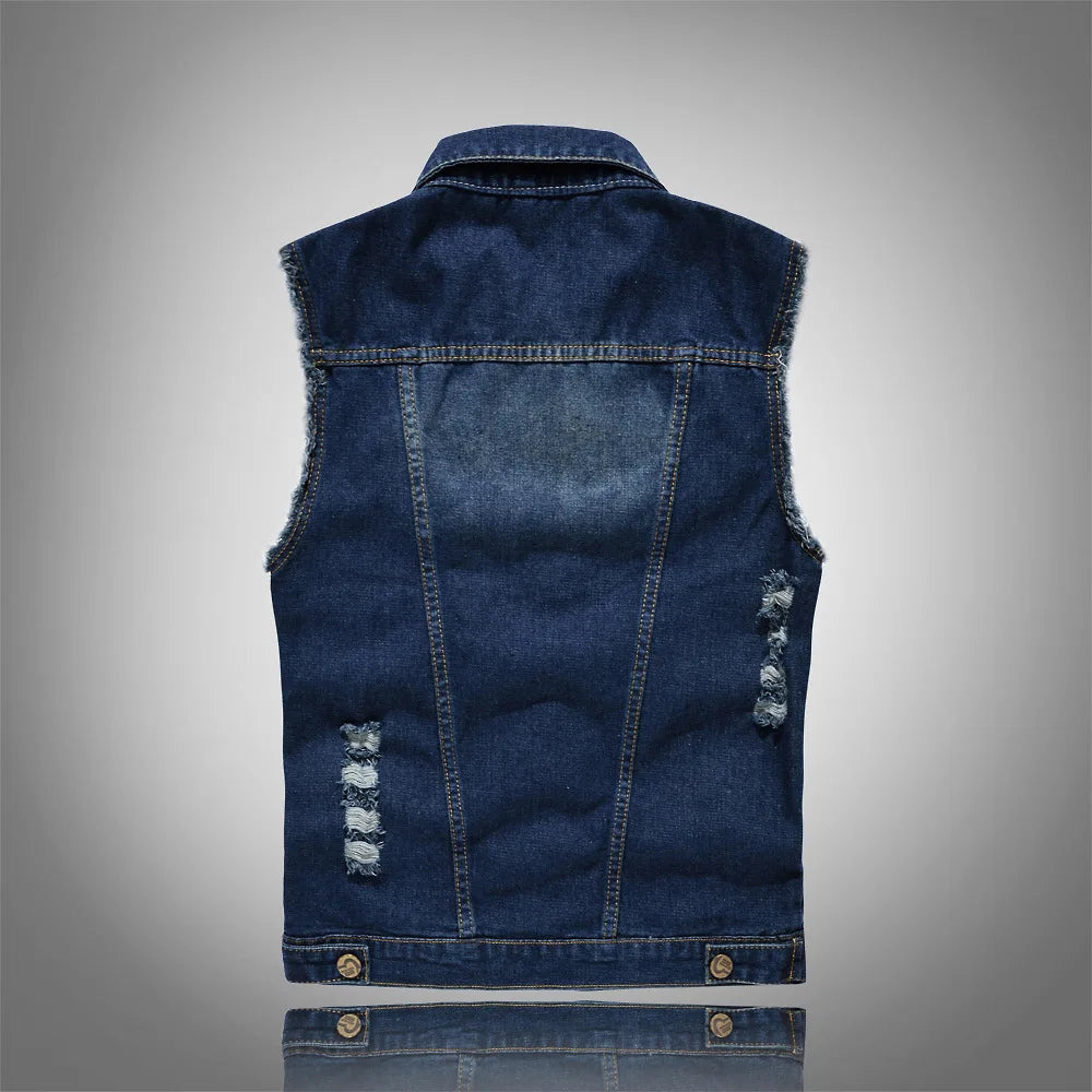 Rebel Hue Denim Vest