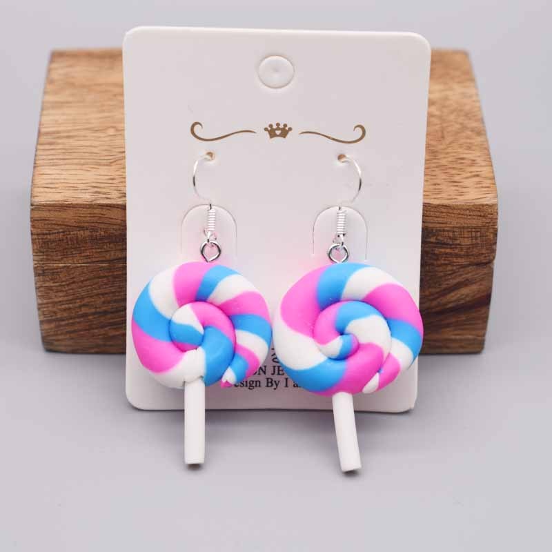 Colourful Lollipop Earrings