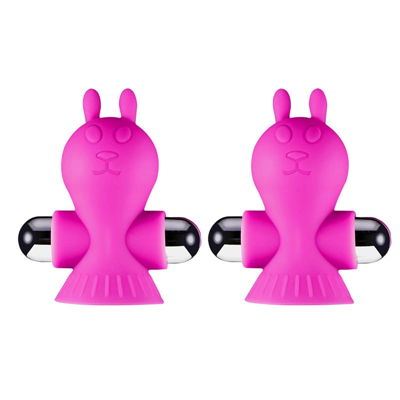Liberating Love 10 Modes VIbrating Nipple Clamps