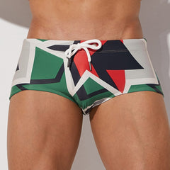 Mid Century Swim Trunks