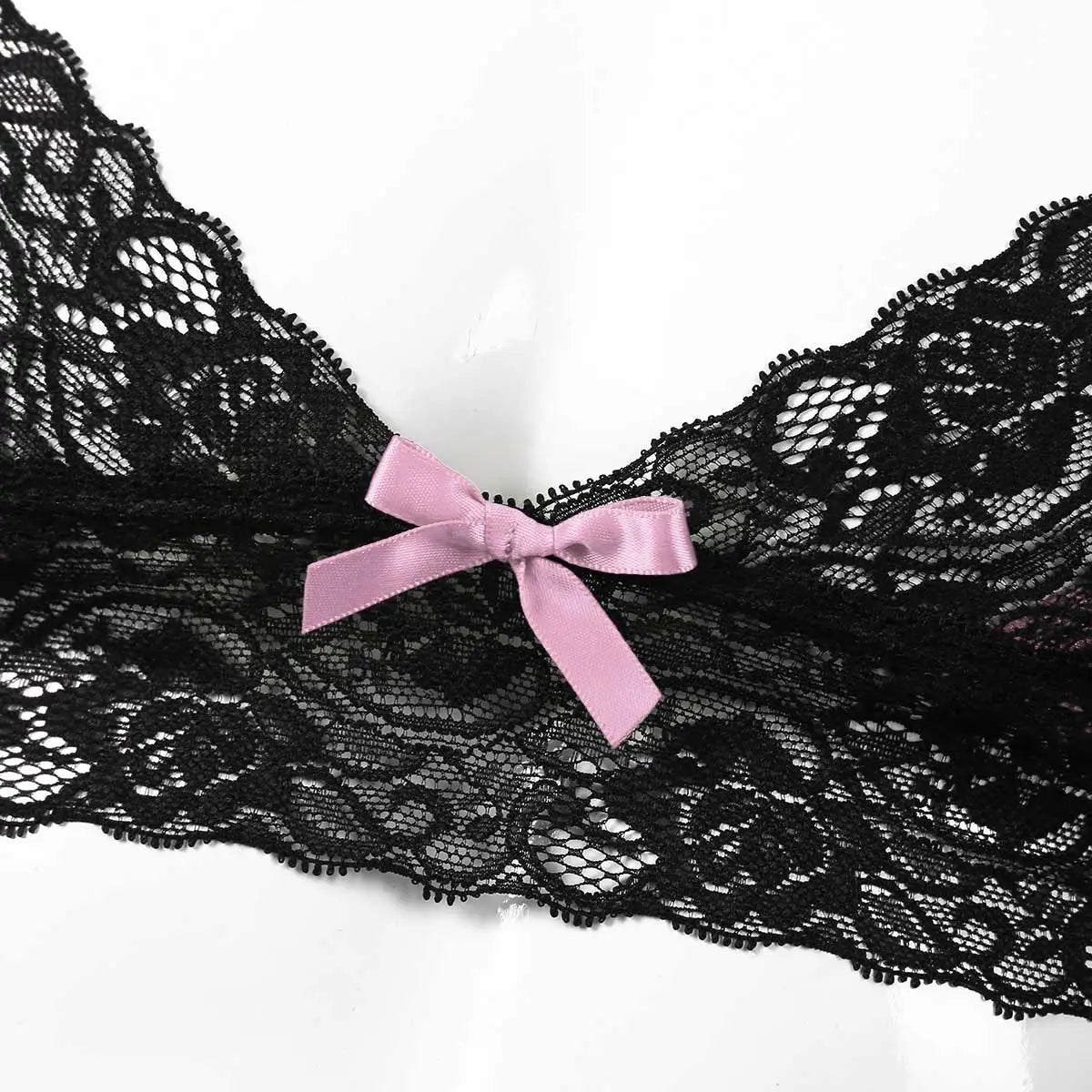 Floral Lace Queer Bralette