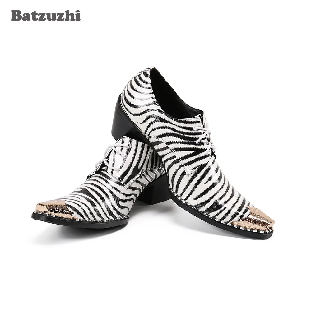 Zebra Funk Dress Shoes