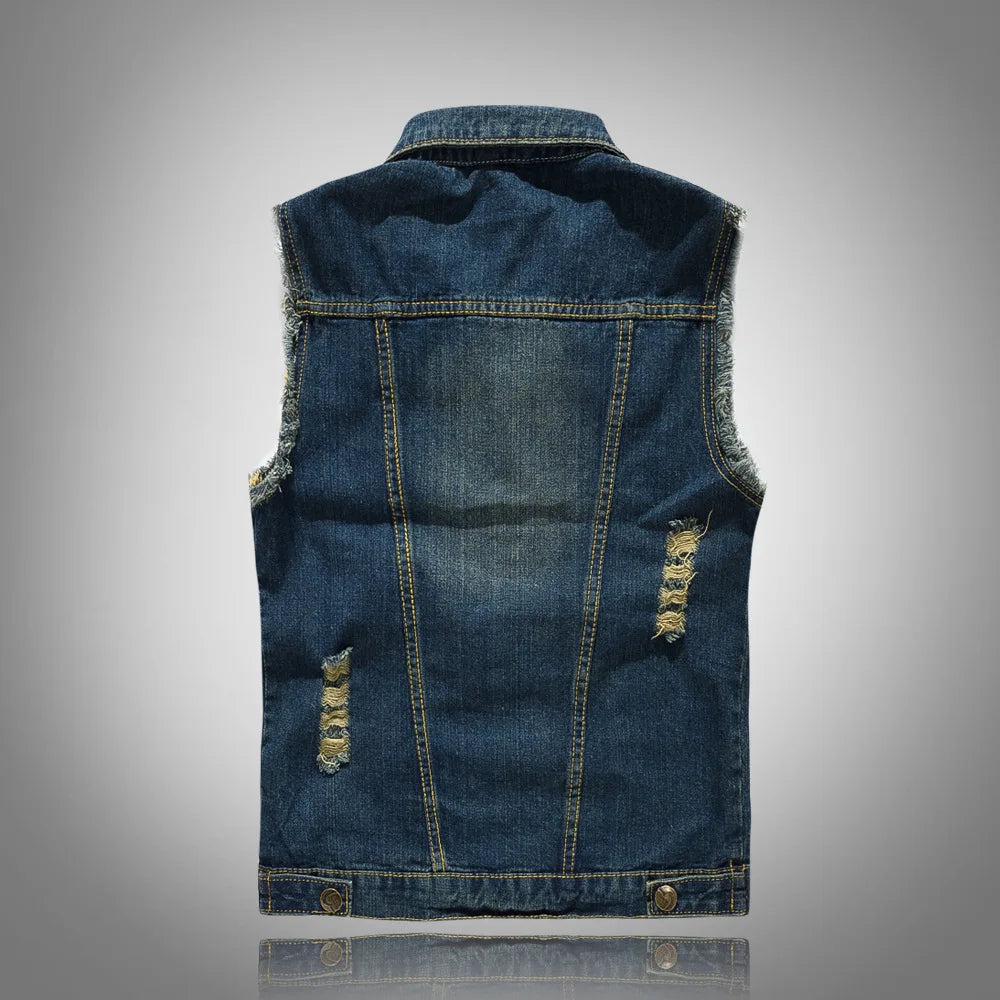 Rebel Hue Denim Vest