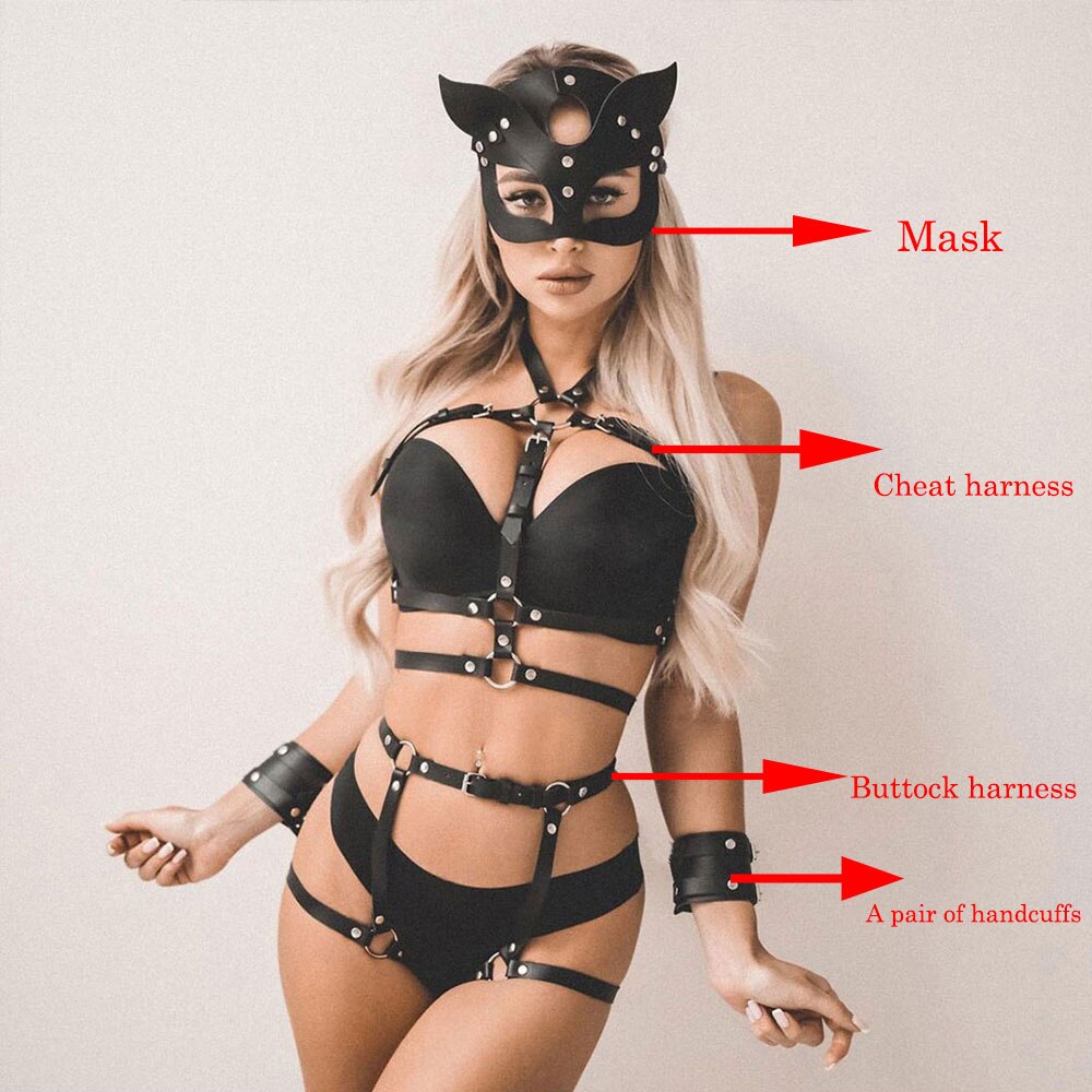 Women's Goth Garter Lingerie Accessories