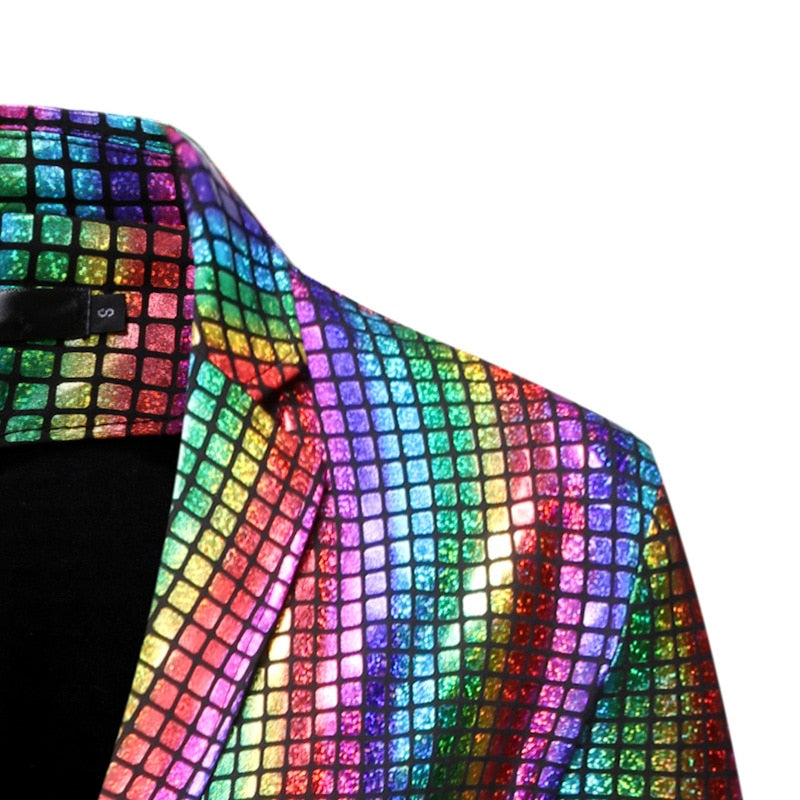 Rave Radiance Rainbow Suit