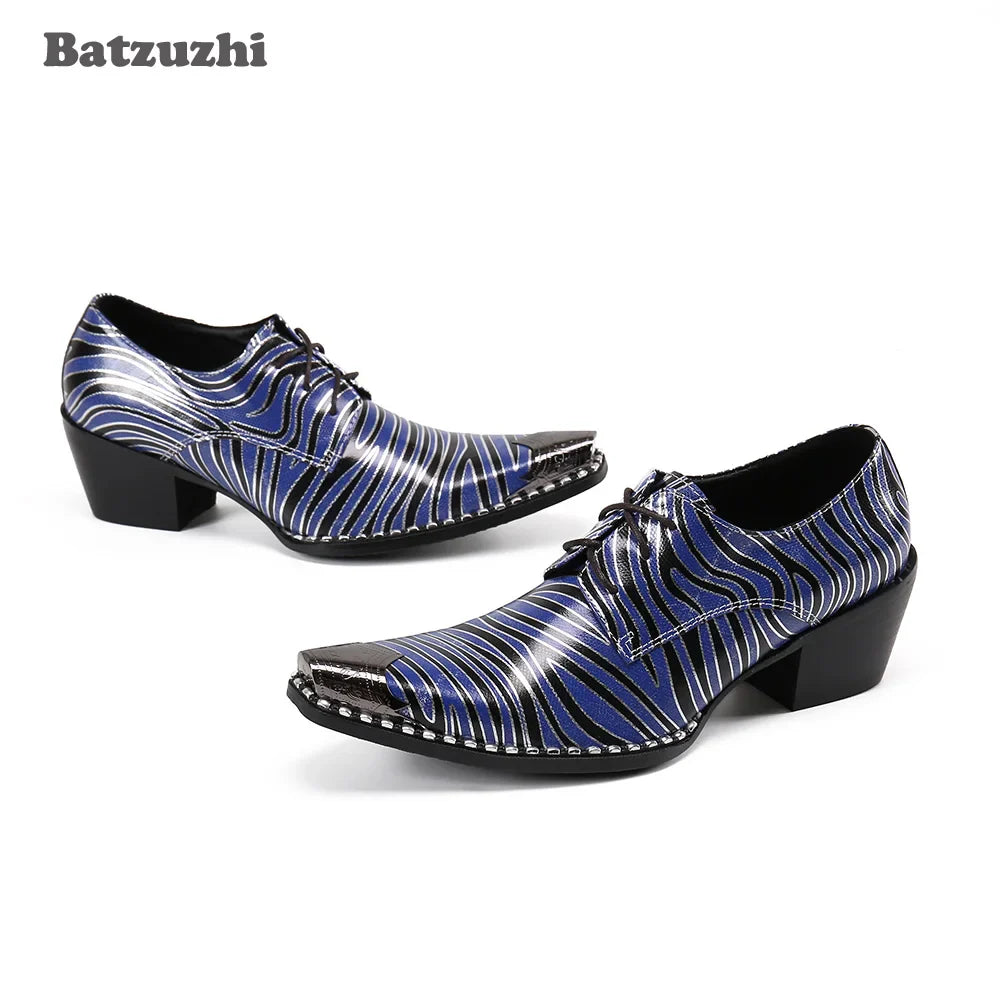 Zebra Funk Dress Shoes