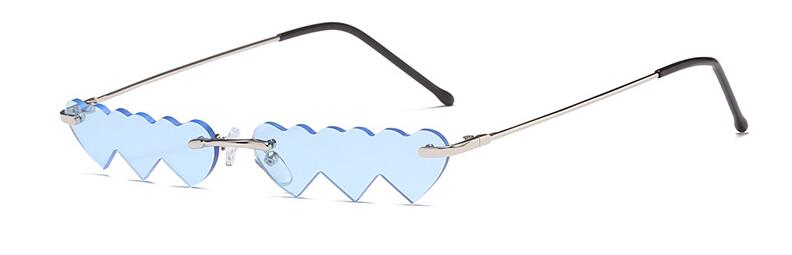 Triple Threat Heart Sunglasses