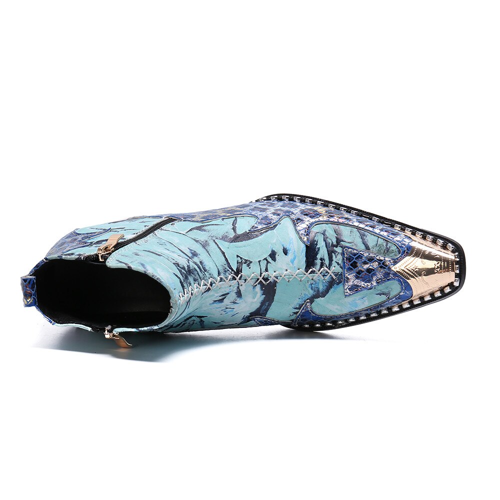 Midnight Mirage Ankle Boots