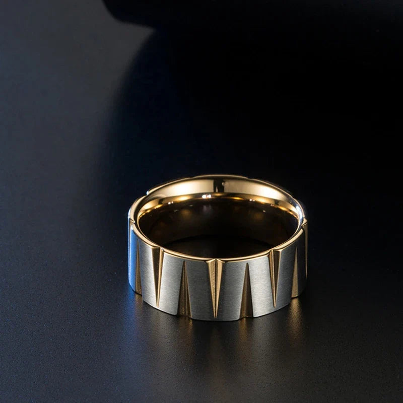 Carbide Titanium Triangle Groove Ring