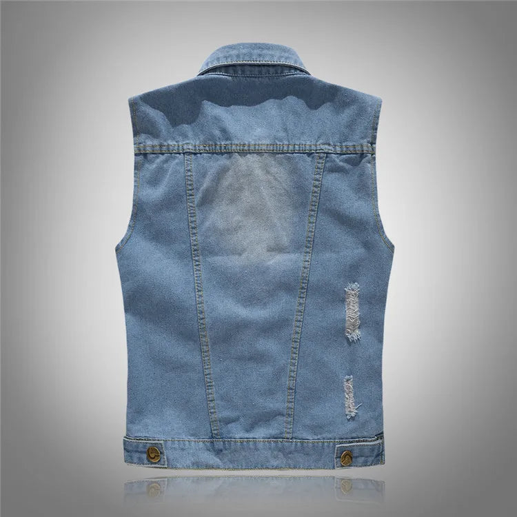 Rebel Hue Denim Vest