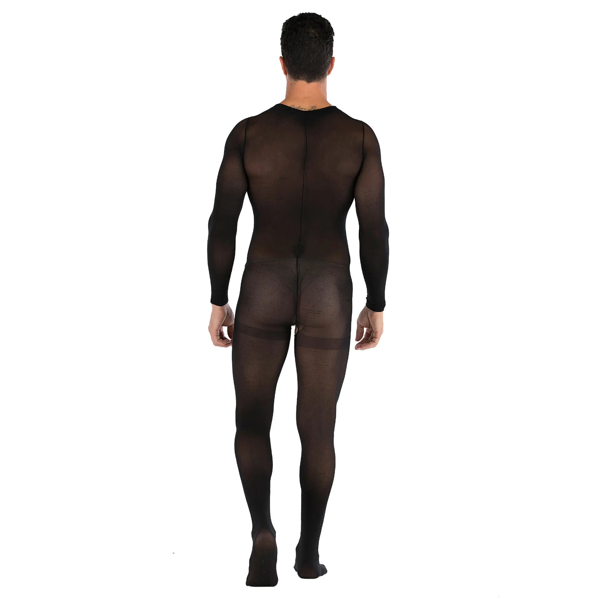 Hollow Temptation Men's Fishnet Pantyhose