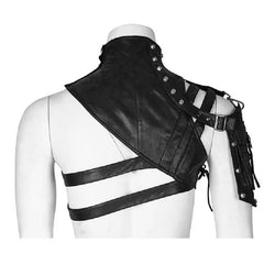 Steampunk Armor-Style Shoulder Bag Harness
