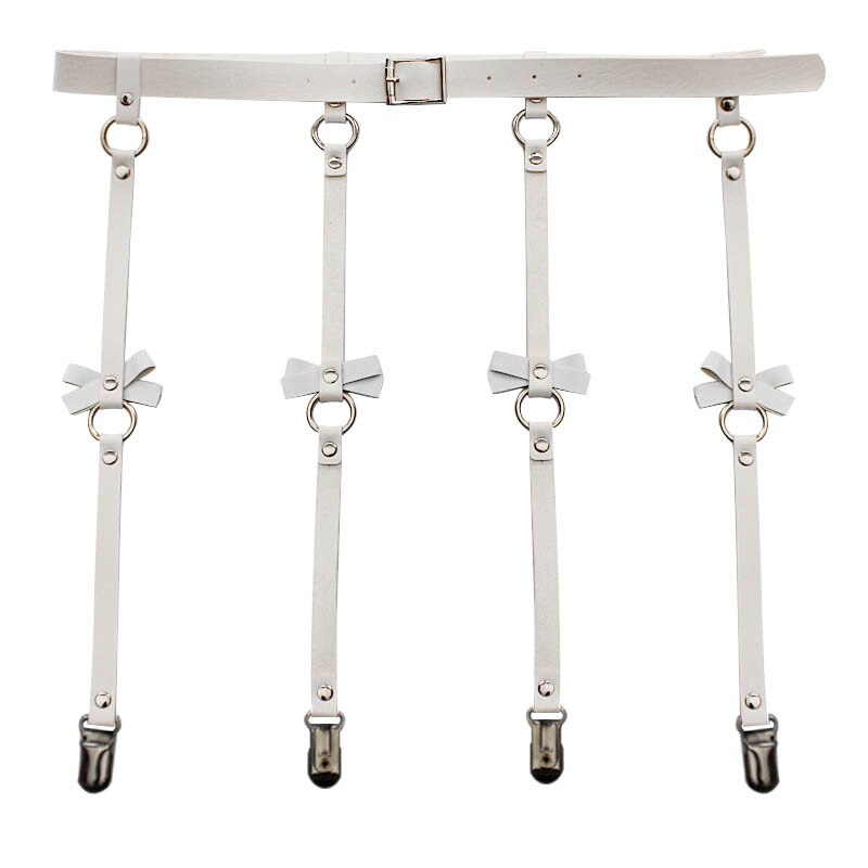 Punk Thigh High Garter Belt