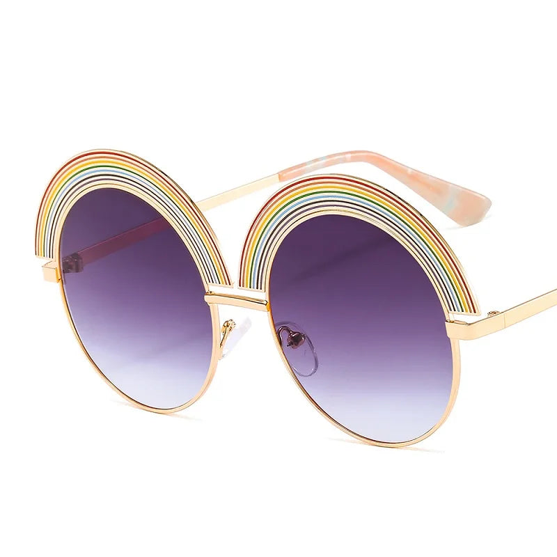 Rainbow Round Sunglasses