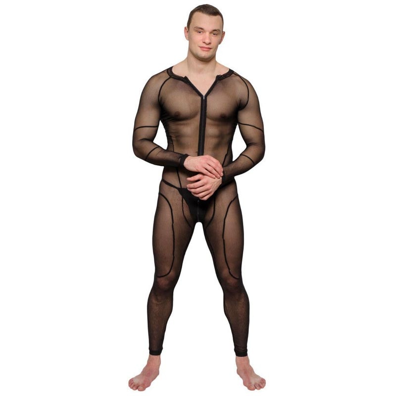 Men's Sheer Bodysuit