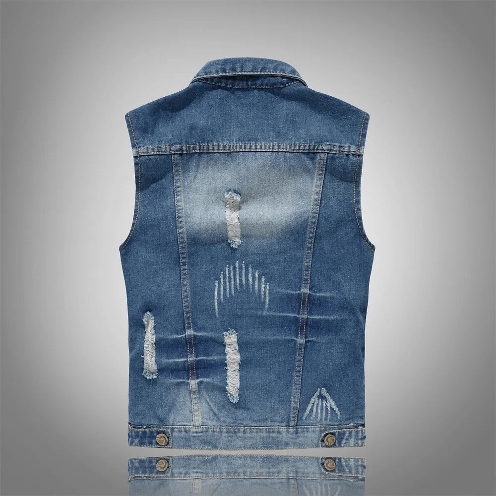 Rebel Hue Denim Vest