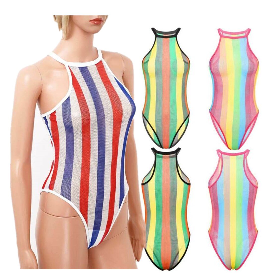 Scandalous Fishnet Swimsuit
