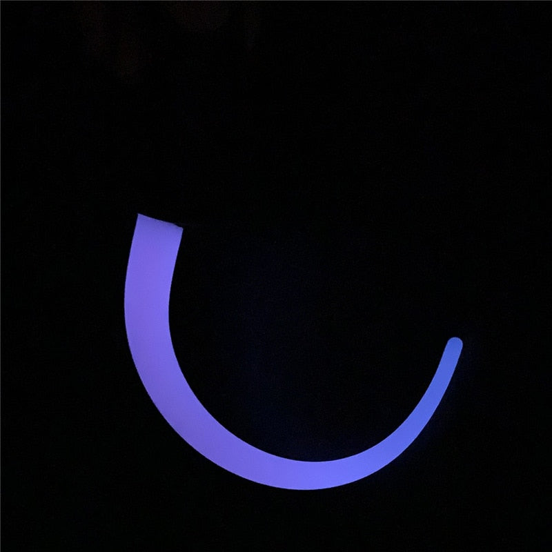 Luminous Soft Silicone Dog Tail Butt Plug
