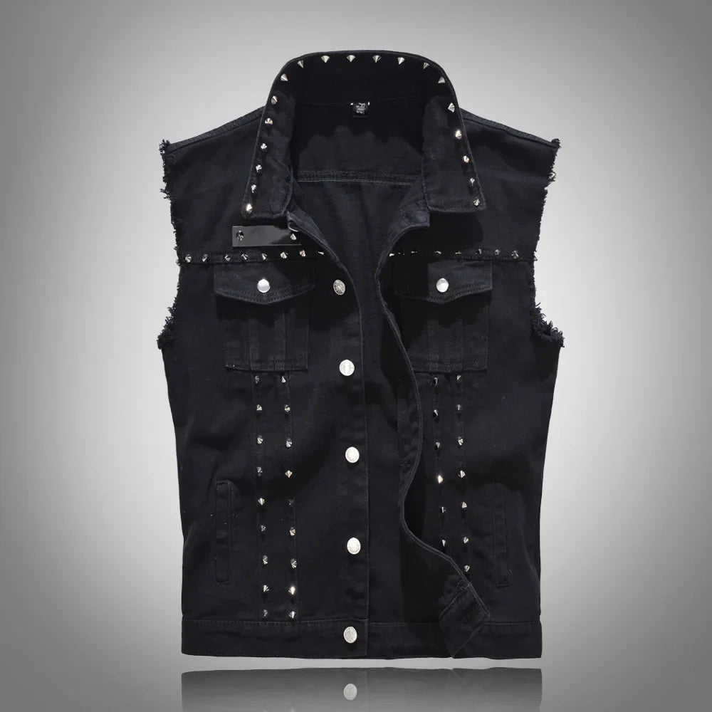 Rebel Hue Denim Vest