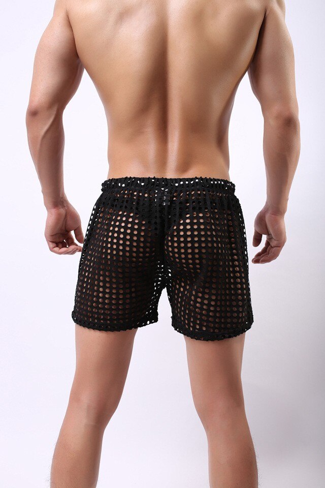 Totally See-Through Mesh Shorts