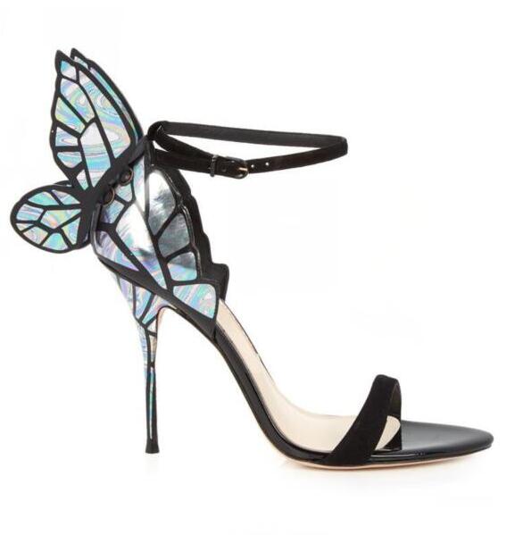 Free Spirited Butterfly High Heels