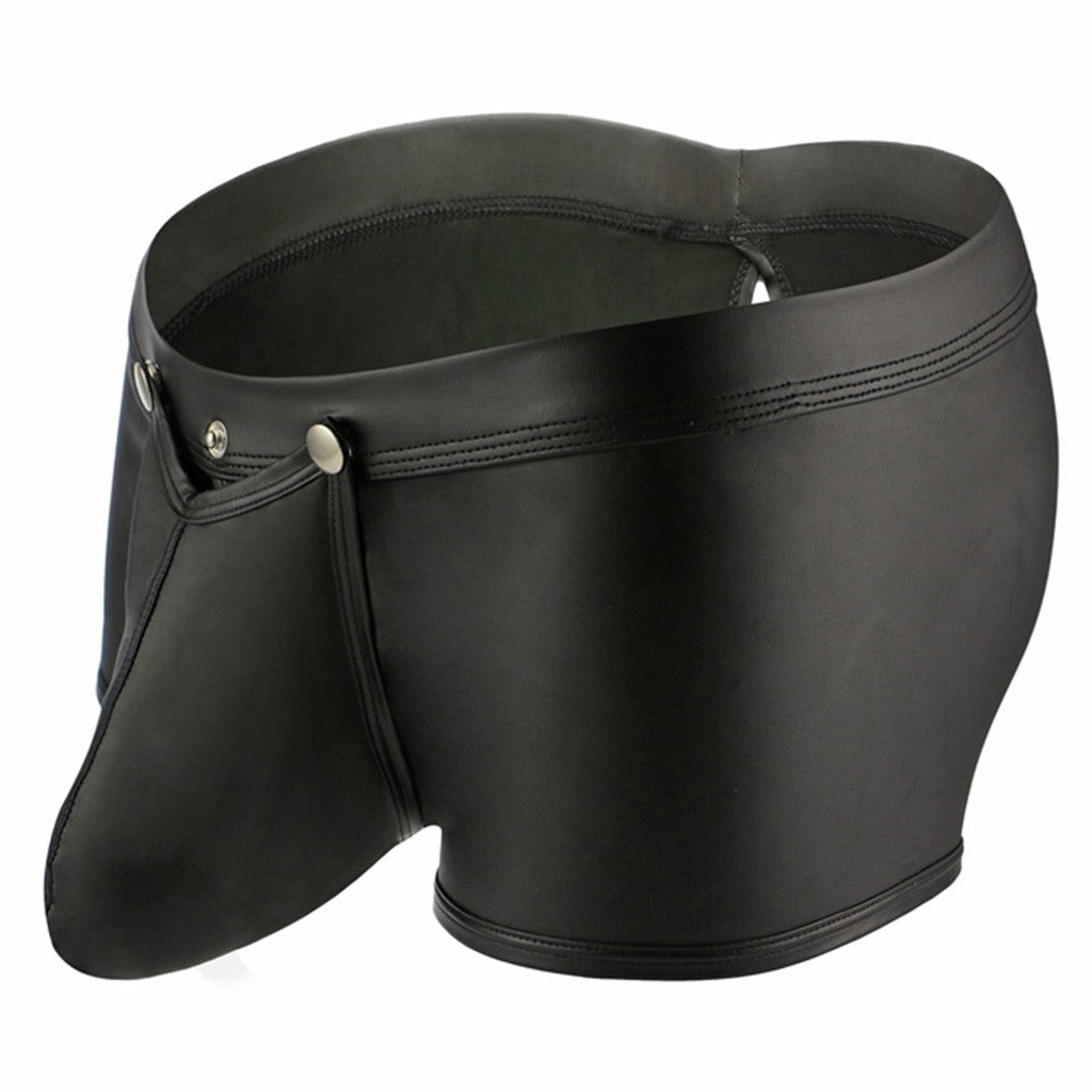 PU Leather Easy Access Boxers
