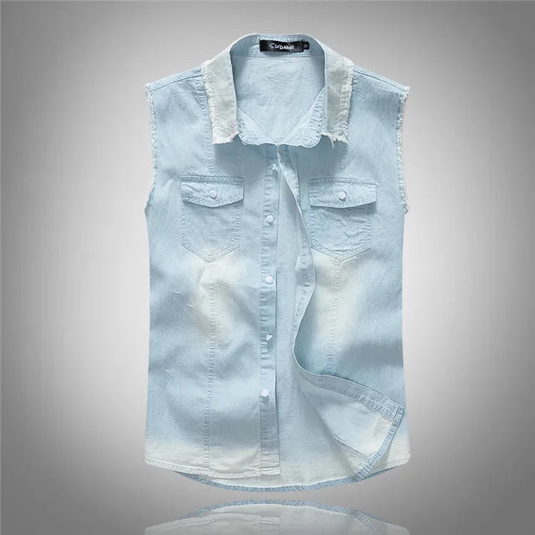 Rebel Hue Denim Vest