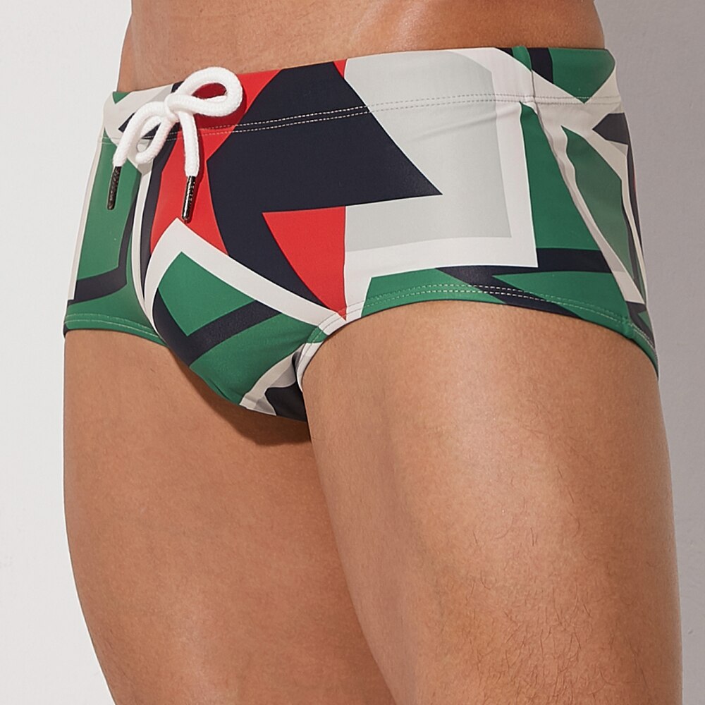 Mid Century Swim Trunks