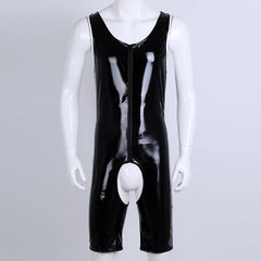 PVC Vinyl Vixen Bodysuit