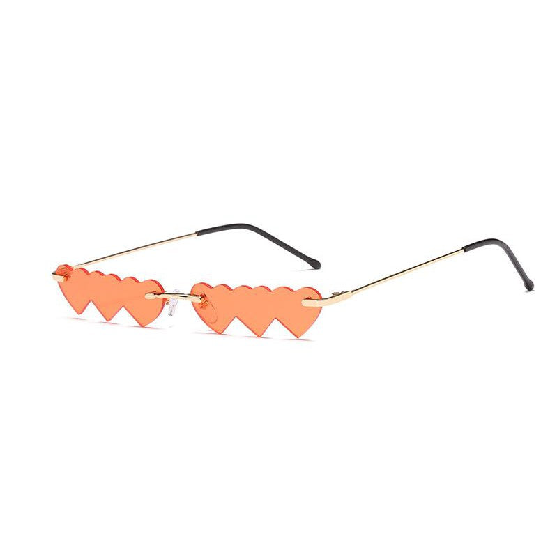 Triple Threat Heart Sunglasses