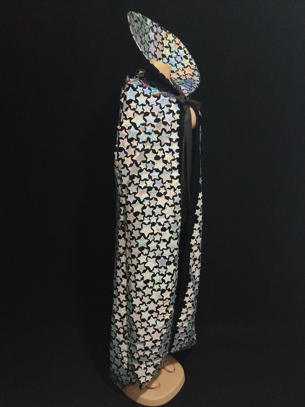 Flamboyant Silver Star Cloak