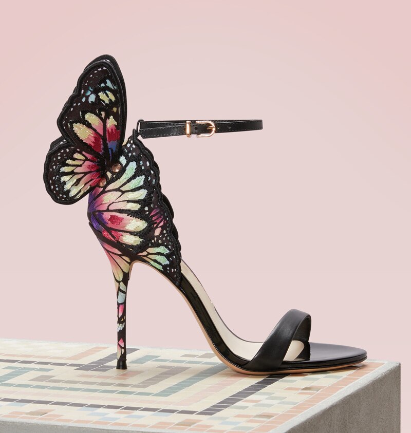 Free Spirited Butterfly High Heels
