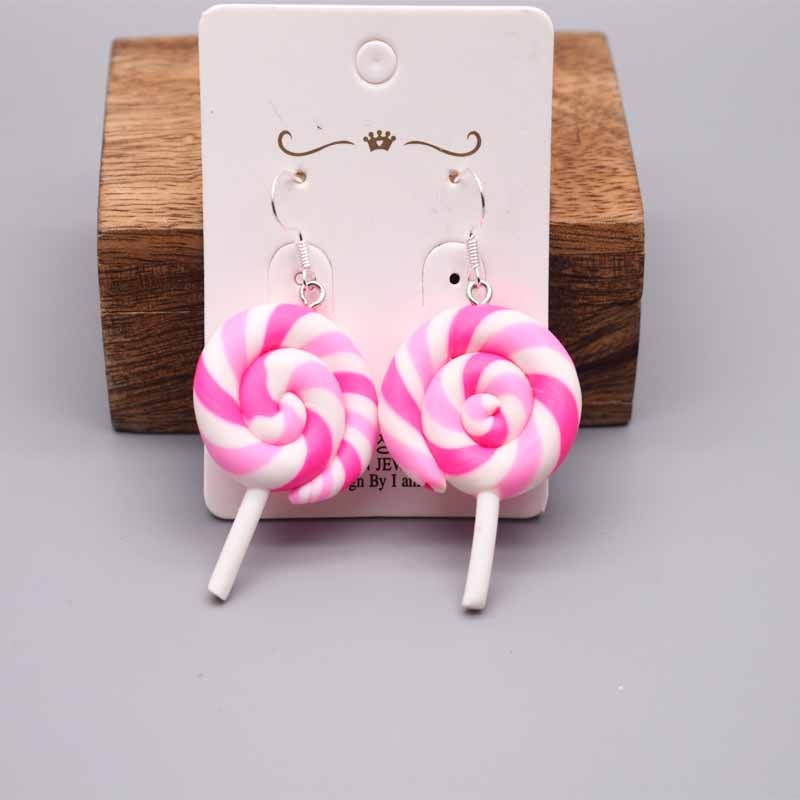 Colourful Lollipop Earrings