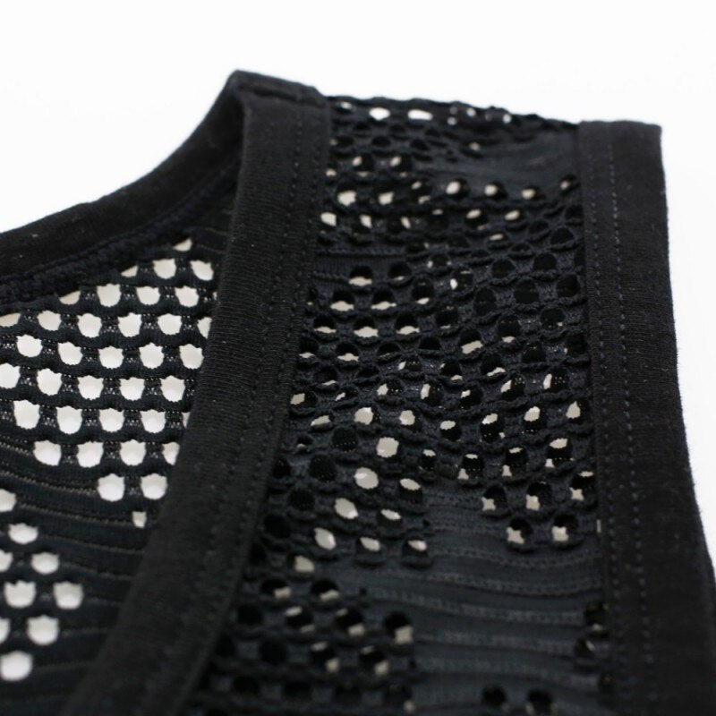 Attention Sheer Star Muscle Tank