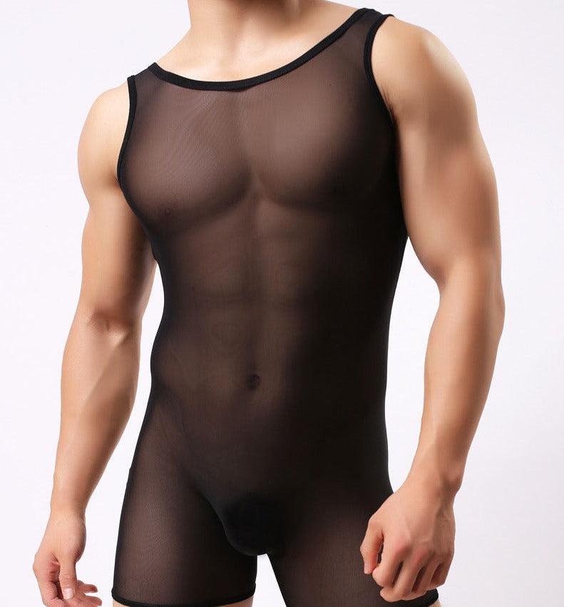 Barely There Transparent Jumpsuit