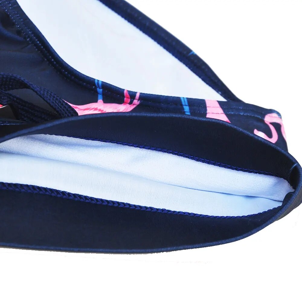 Flamingo Print Swim Briefs