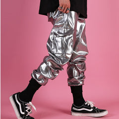Silver Harem Pants