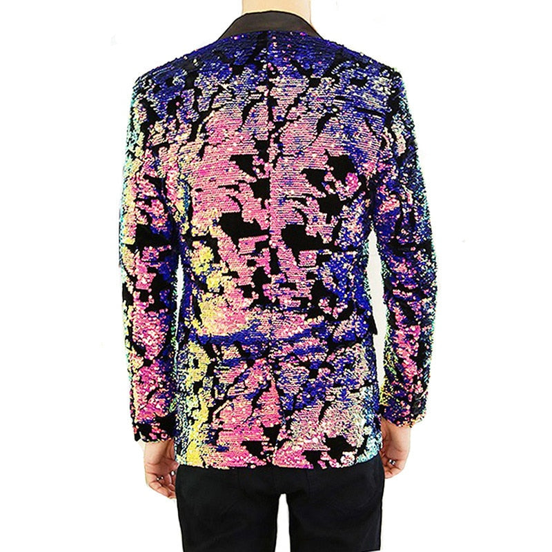 Fabulous Shimmer Sequined Blazer