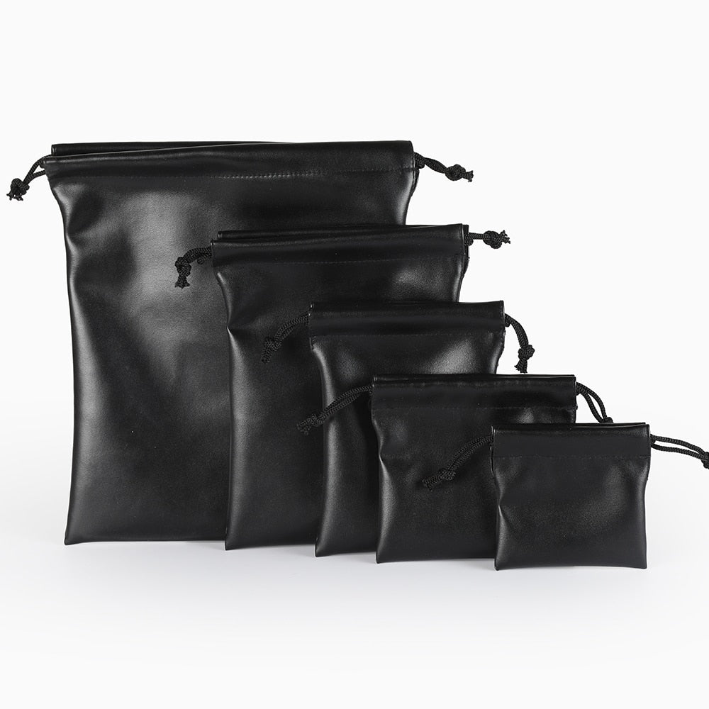 Discreet Leather Storage Bag