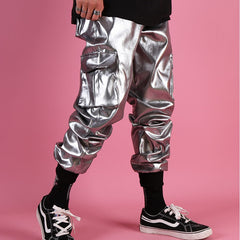Silver Harem Pants