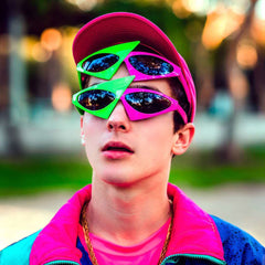 Cubist Trip Rave Sunglasses