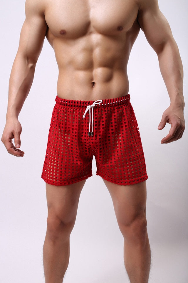 Totally See-Through Mesh Shorts