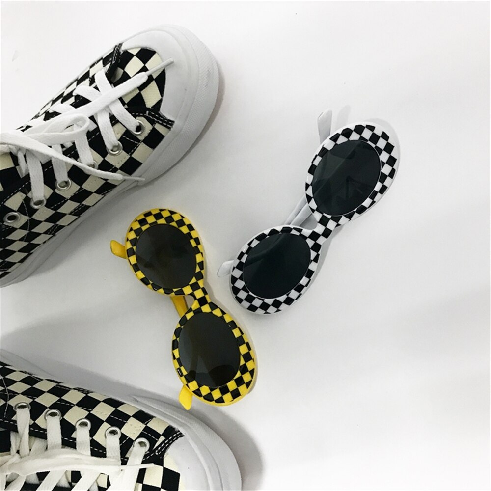 Plaid Vintage Sunglasses