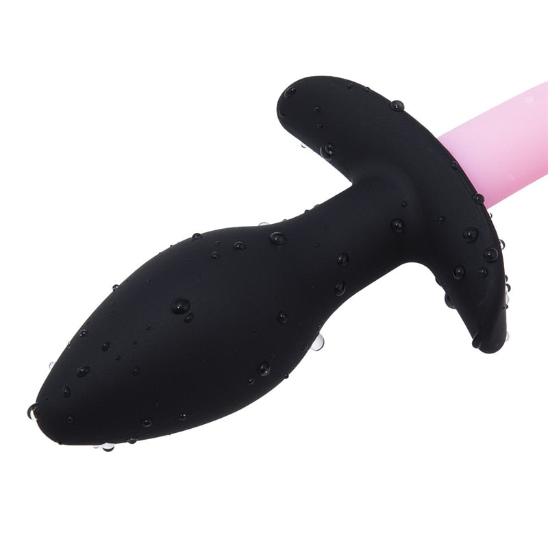 Luminous Soft Silicone Dog Tail Butt Plug