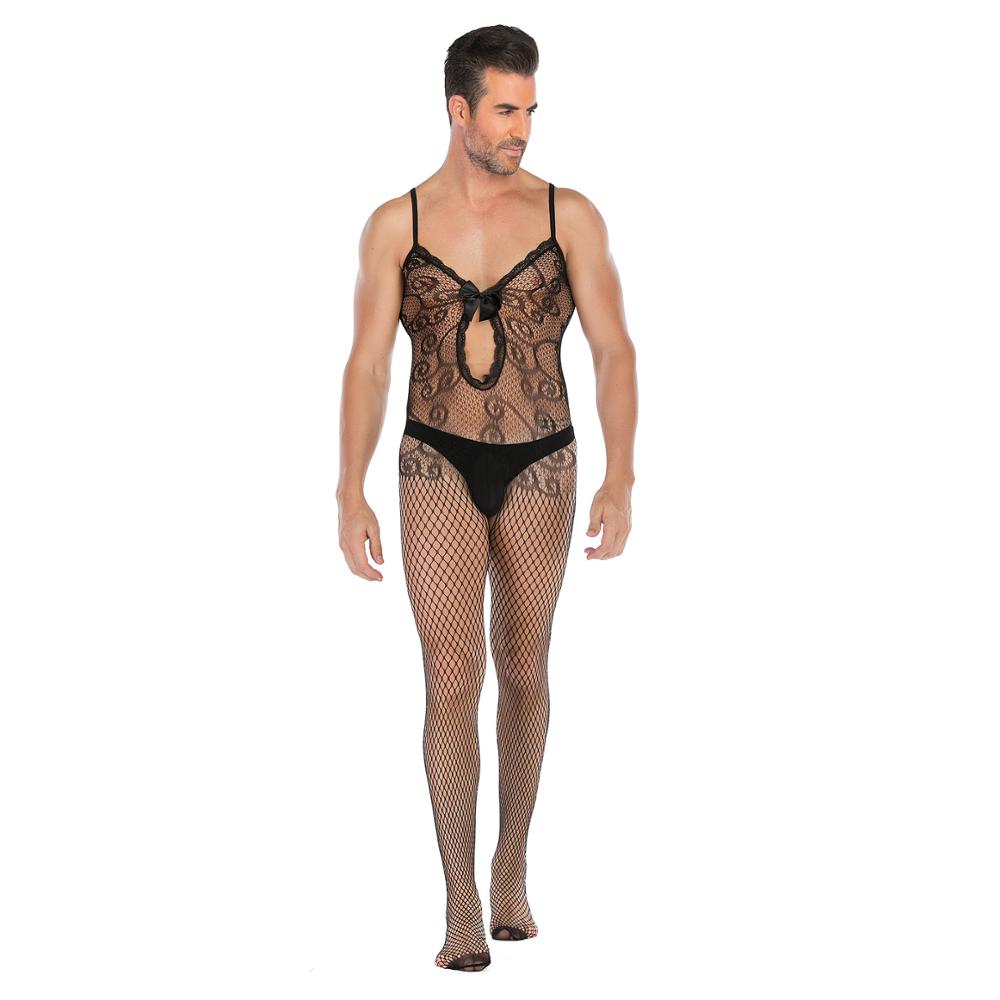 Own Your Sissy Fishnet Lingerie For Men
