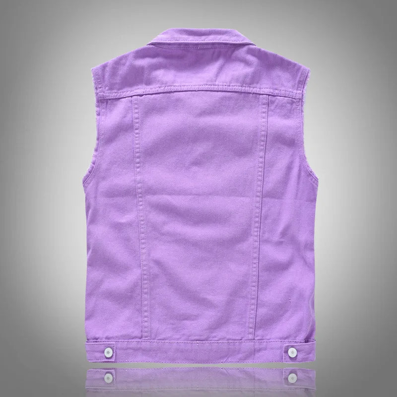 Rebel Hue Denim Vest
