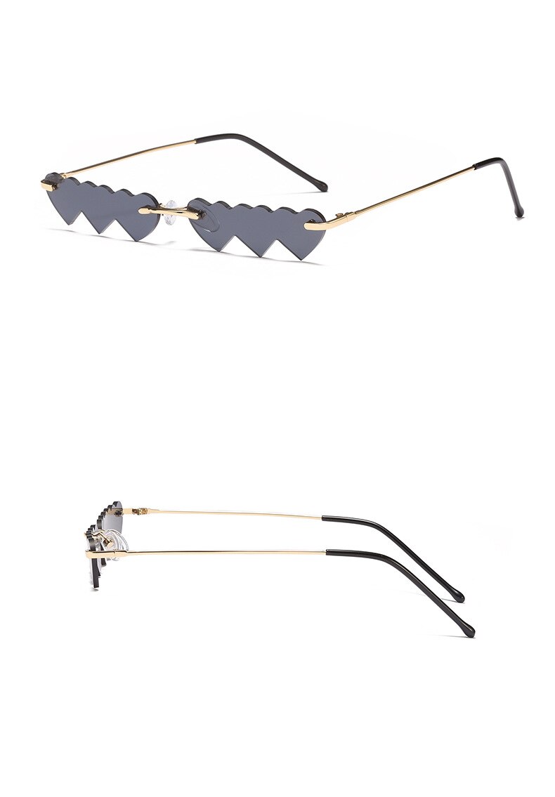 Triple Threat Heart Sunglasses