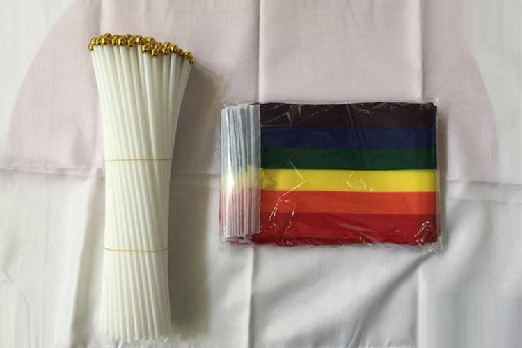 25 Handheld LGBT Pride Flags